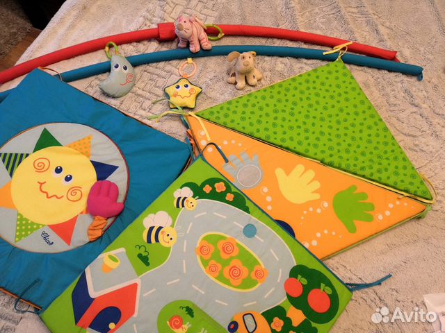 Развивающий коврик 3в1 Chicco Baby Park