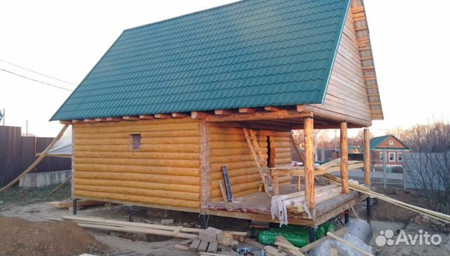 Сруб дома 6х7