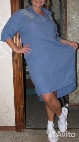 Италия.100лен.Потрясающ.туника Италия.100лен.Потрясающ.туника