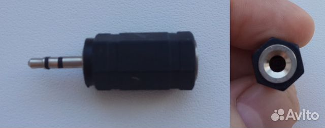 Переходник miniJack-microJack Переходник miniJack-microJack