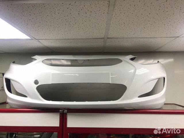 Бампер передний Hyundai Solaris
