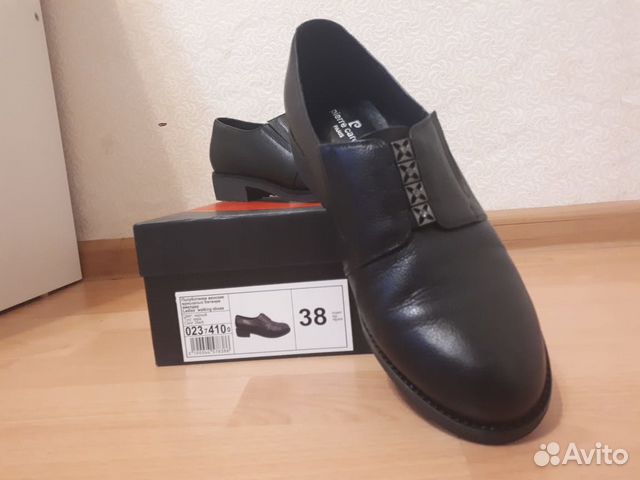 Туфли кожаные, pierre cardin, р.38 Туфли кожаные, pierre cardin, р.38