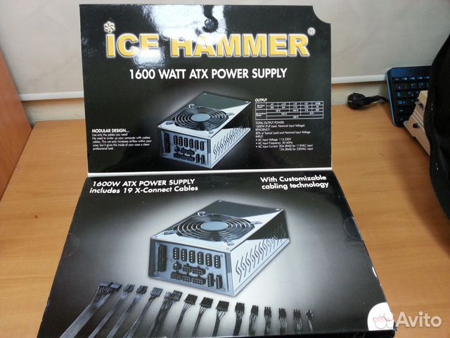Блок питания для компьютера Hammer 1600