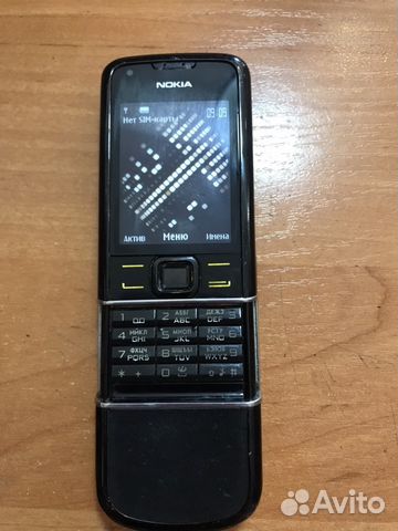 Nokia 8800 arte sapphire black б/у