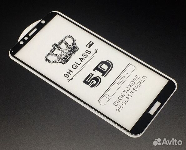 Honor 7c 5D Стекло Черное 5Д Хонор 7ц 7си