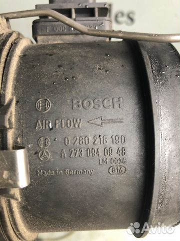 Расходомер воздуха Mercedes W164 X164 М272 Расходомер воздуха Mercedes W164 X164 М272