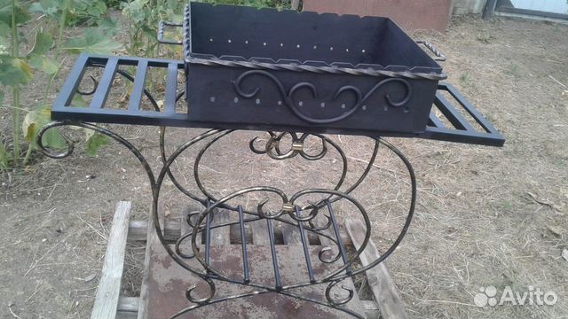 Эксклюзивный кованый мангал