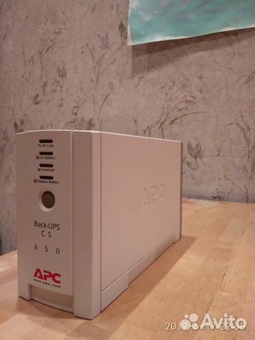 Продается ибп APC Back-UPS CS 650 (BK650EI)