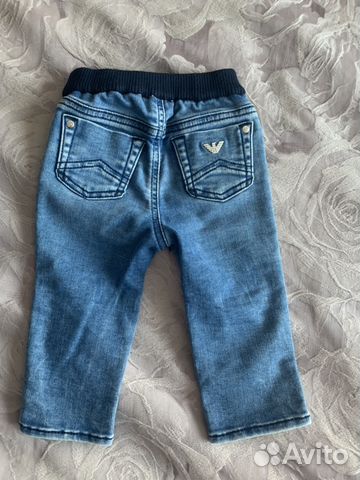 Новые детские джинсы Armani baby 9m - 68см, оригин