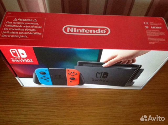 Игровая приставка Nintendo switch