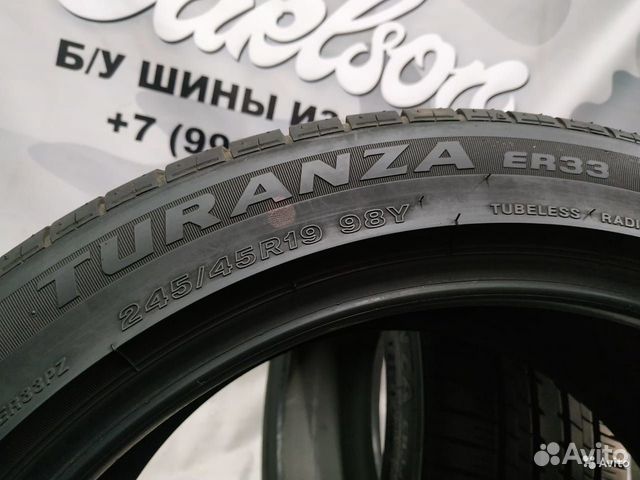 Летние шины 245/45 R19 Bridgestone Turanza ER-33