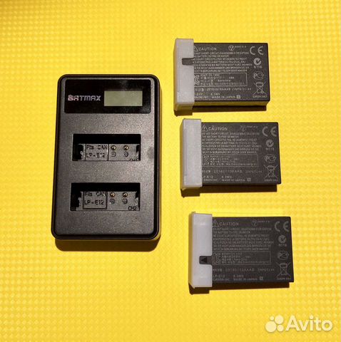 Lp-e12 зарядное устройство с аккумуляторами