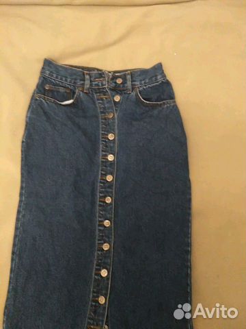 Юбка джинсовая