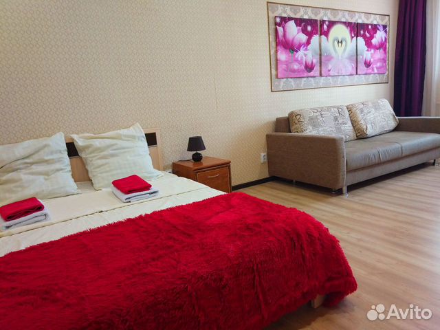 

1-к. квартира, 37 м², 2 кровати