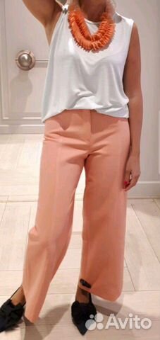 Брюки кюлоты джинсы жакет Uterque Брюки кюлоты джинсы жакет Uterque