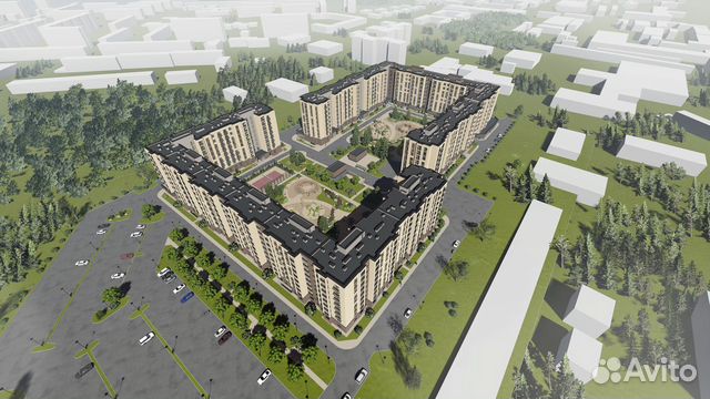 2-к квартира, 38.3 м², 7/9 эт. 2-к квартира, 38.3 м², 7/9 эт.