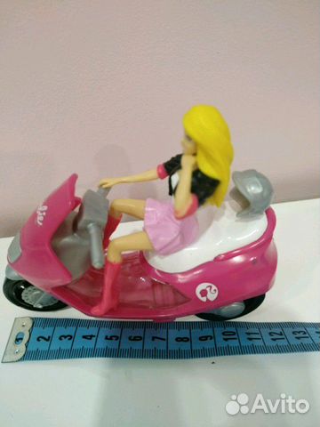 Игрушка мотоцикл и барби Barbie Игрушка мотоцикл и барби Barbie