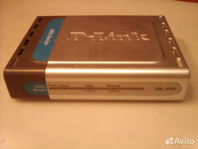 Adsl-роутер D-Link DSL-500T