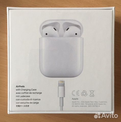 Беспроводные наушники Apple Airpods 2