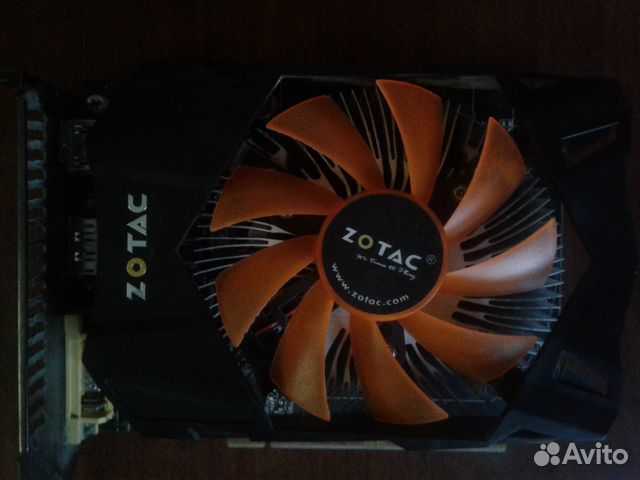 Видеокарта zotac 750 TI