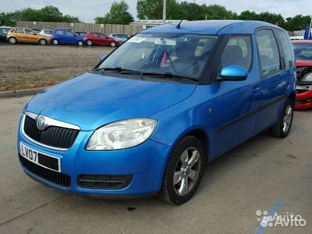 Дверь капот фара бампер skoda roomster 2