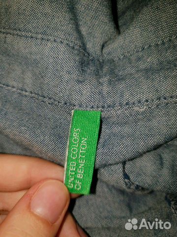 Рубашка на девочку united colors of benetton