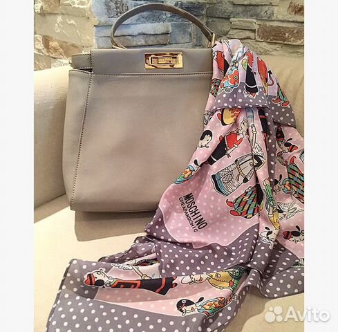 Шарф Moschino. Шёлк