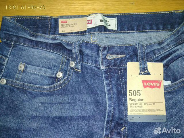 Джинсы Levi'S 505, р-р 12 лет