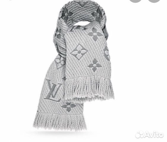 Шарфик Louis Vuitton серебристый Шарфик Louis Vuitton серебристый