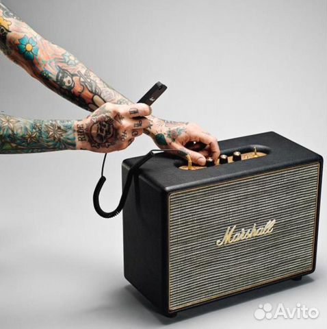 Беспроводная акустика Marshall Woburn Black Беспроводная акустика Marshall Woburn Black