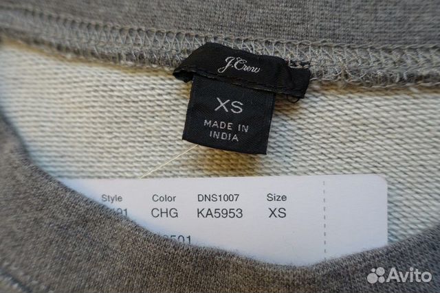 Толстовка (Sweatshirt) новая JCrew (р. XS) Толстовка (Sweatshirt) новая JCrew (р. XS)