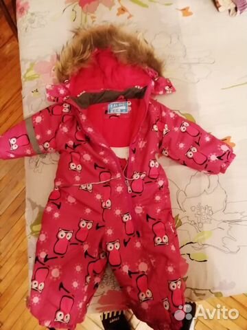 Комбинезон зимний 80-86