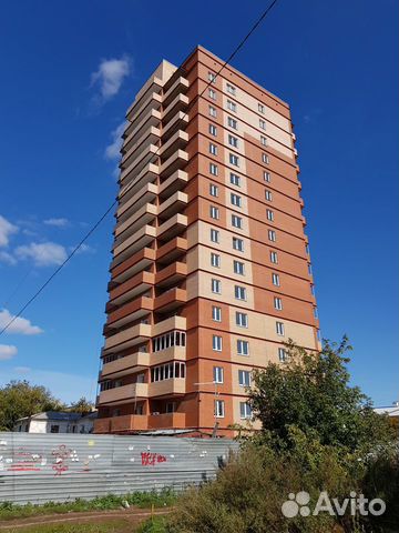 1-к квартира, 43.7 м², 14/16 эт.