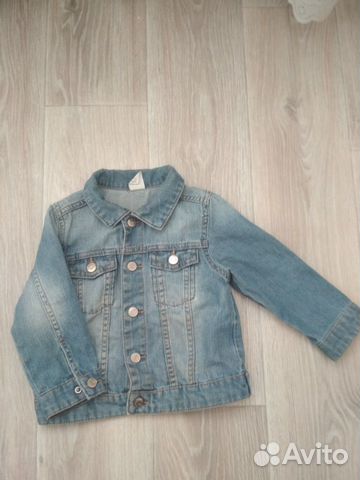 Джинсовка куртка H&M