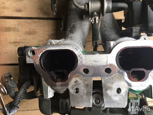 Впускной коллектор в сборе Subaru ej203