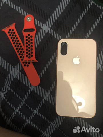 Ремешок на Apple Watch + чехол на iPhone X