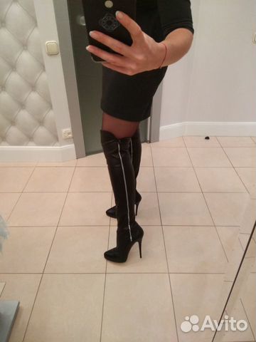 Ботфорты Casadei оригинал
