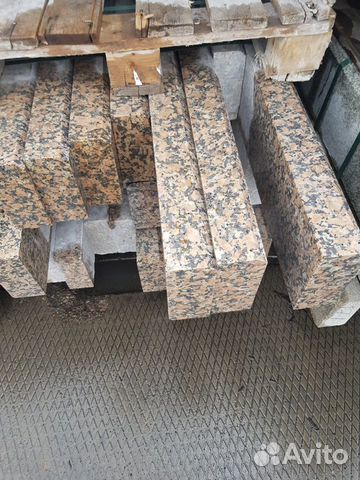 Гранит, Бордюр садовый гранитный гп-5