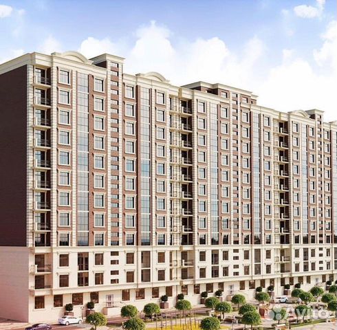 2-к квартира, 70 м², 8/12 эт.