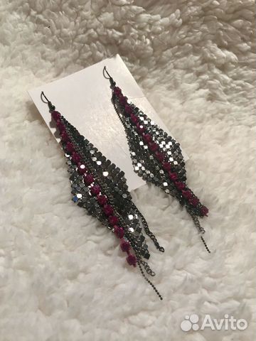 Серьги бижутерия новые