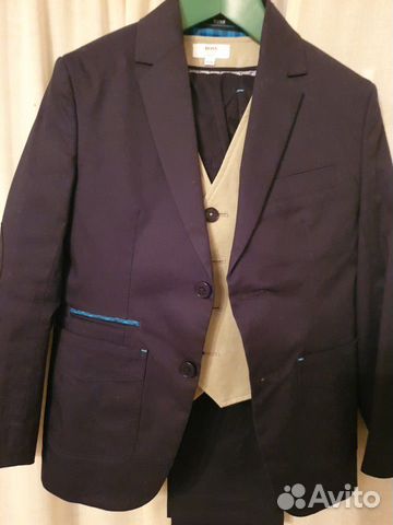 Костюм тройка Hugo Boss