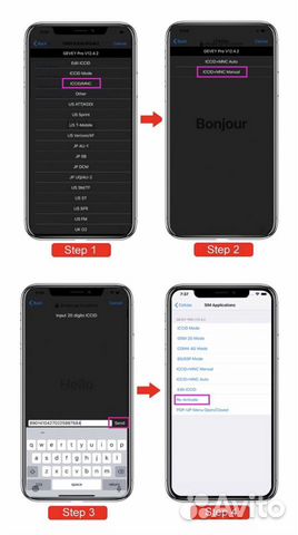 Gevey Pro для iPhone (iccid+MNC)