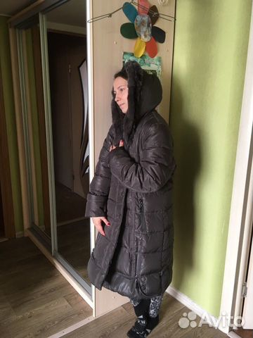 Пальто зимнее очень тёплое