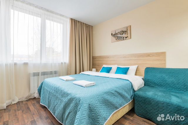 

Квартира-студия, 29 м², 2 кровати