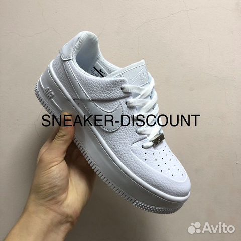 Кроссовки Nike Air Force 1 белые 36-40 Кроссовки Nike Air Force 1 белые 36-40