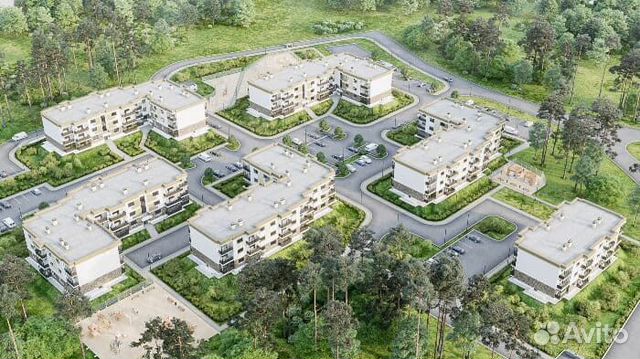 1-к квартира, 39.1 м², 3/3 эт.