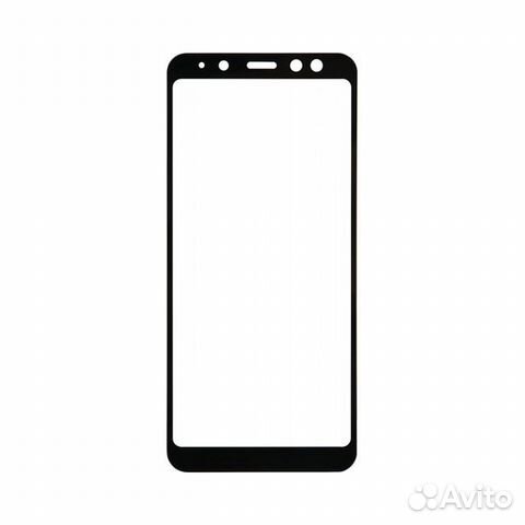 Защитное стекло 5D samsung A8 plus 2018