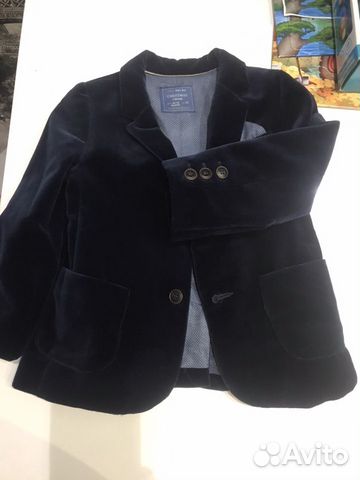 Пиджак Zara бархат
