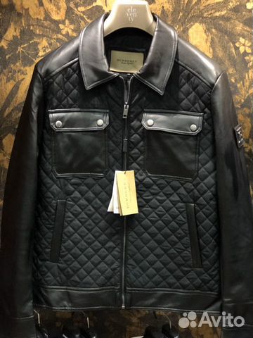 Burberry куртка пиджак комбинированного кроя Burberry куртка пиджак комбинированного кроя