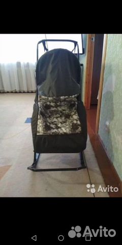 Коляска санки
